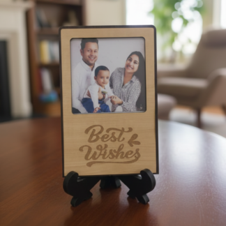 Table Photo Frame For Best Wishes